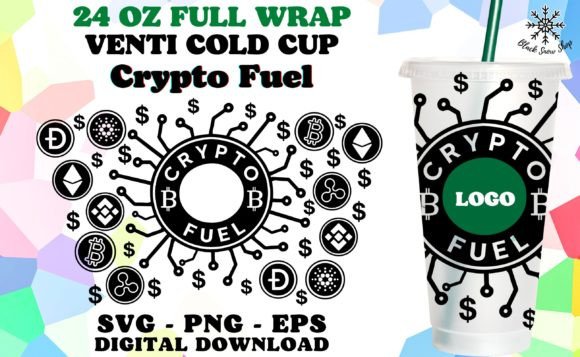 Crypto Fuel Wrap Venti Cold Cup