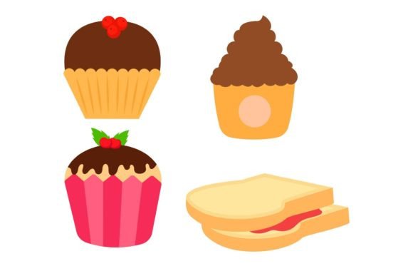 Food Cup Cake Chocolate