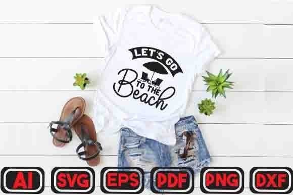 Let’s Go to the Beach SVG