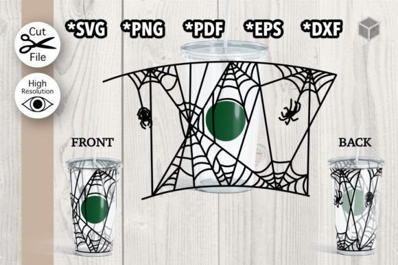 Spider Web Cup Wrap