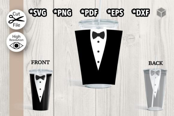 Tuxedo Cup Wrap