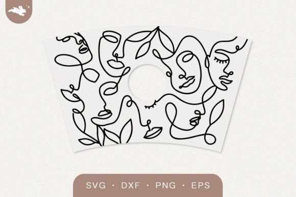 Women Faces Cup Wrap